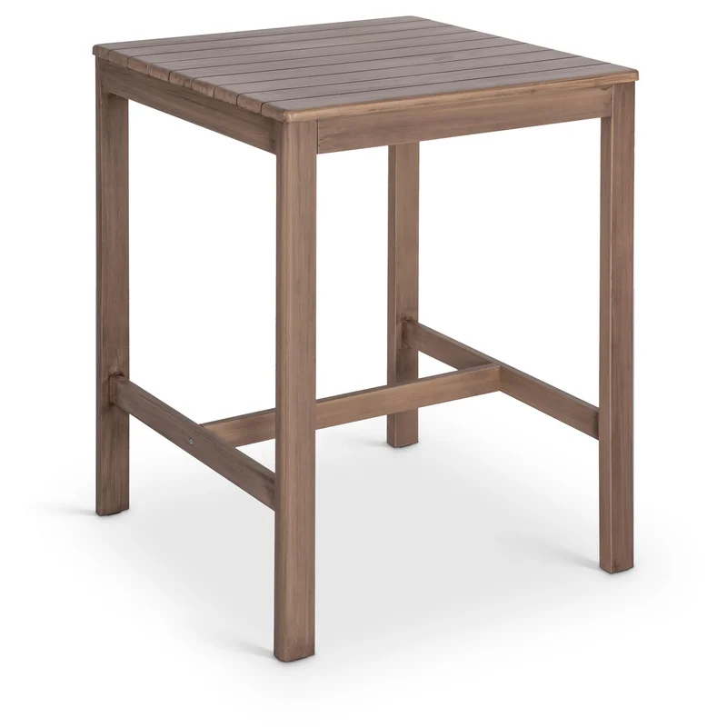 Newport - Acacia Wood Outdoor Patio Bar Table
