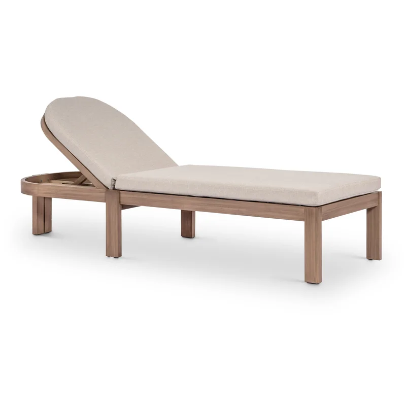 Newport - Water Resistant Fabric Upholstered Outdoor Patio Lounge Chair