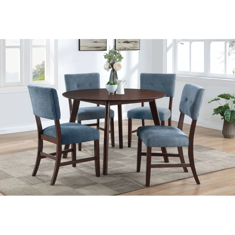 Tioga - 47" Round Dining Table Set