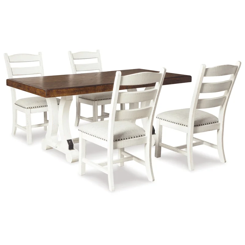 Valebeck Dining Table and 4 Chairs