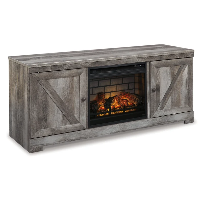 Wynnlow 63" TV Stand with Electric Fireplace