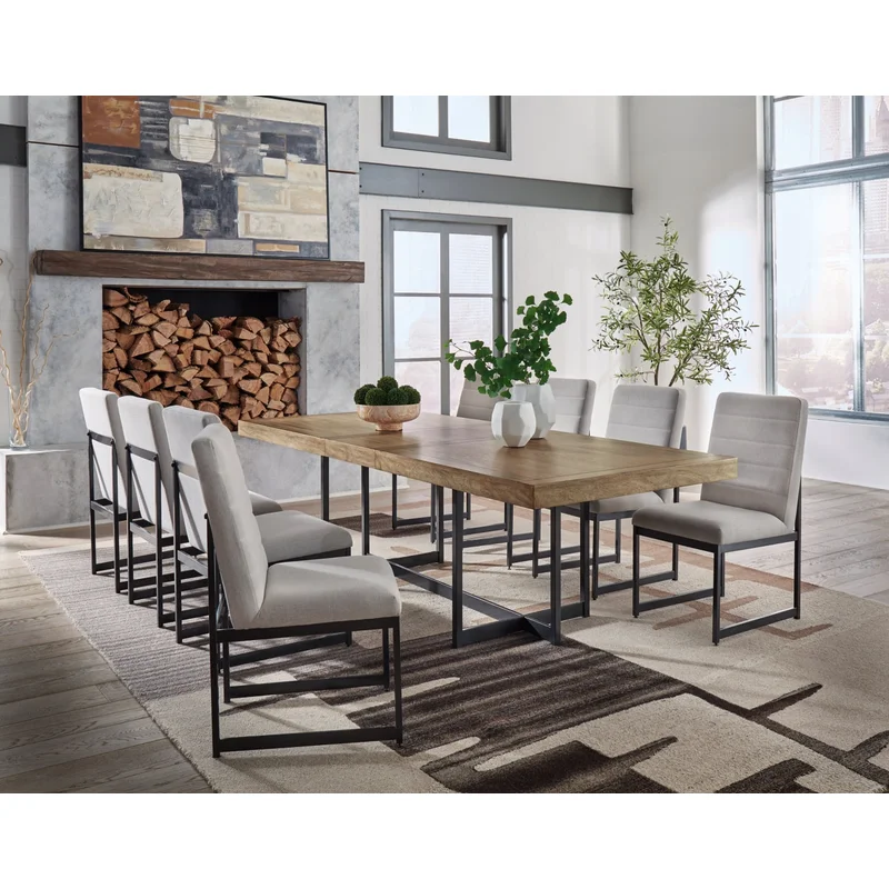 Tomtyn Dining Table and 8 Chairs