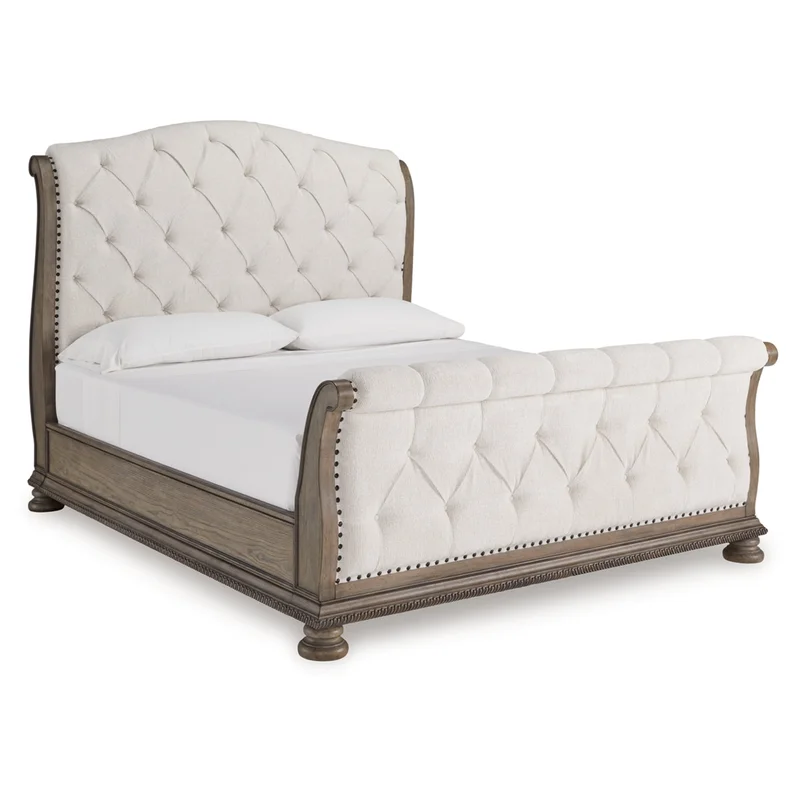 Ardenfield King Upholstered Sleigh Bed