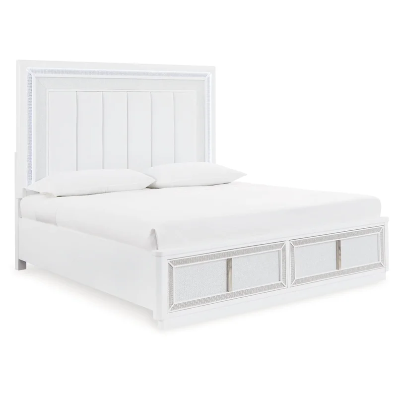 Chalanna King Upholstered Storage Bed