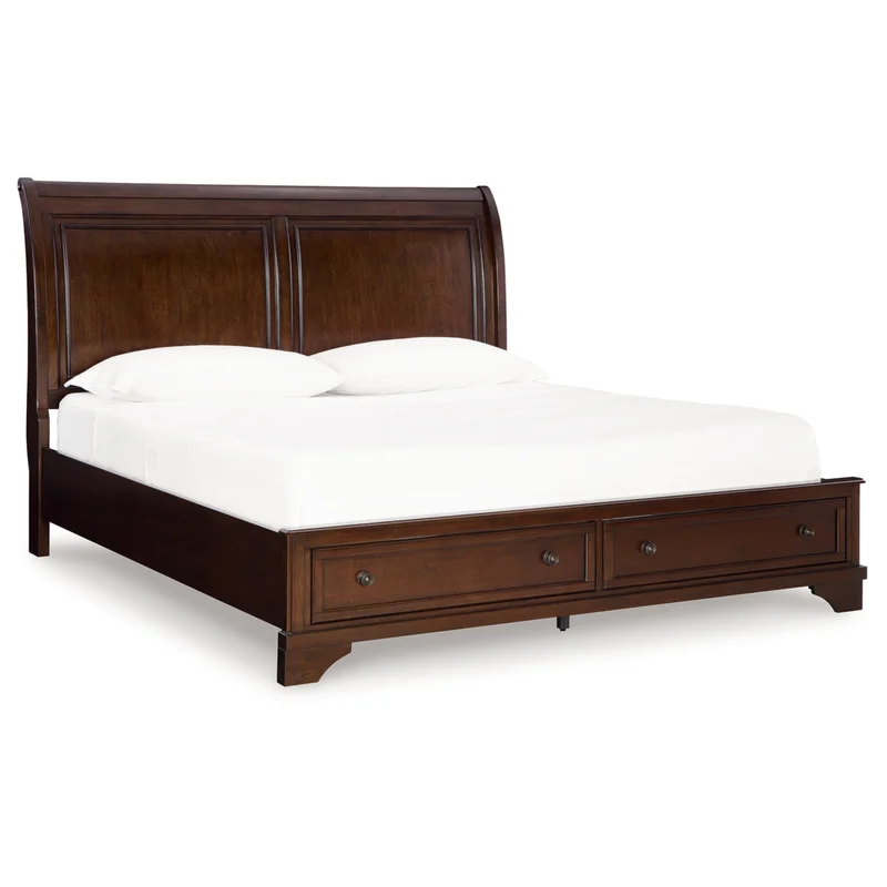 Trellington King Sleigh Storage Bed