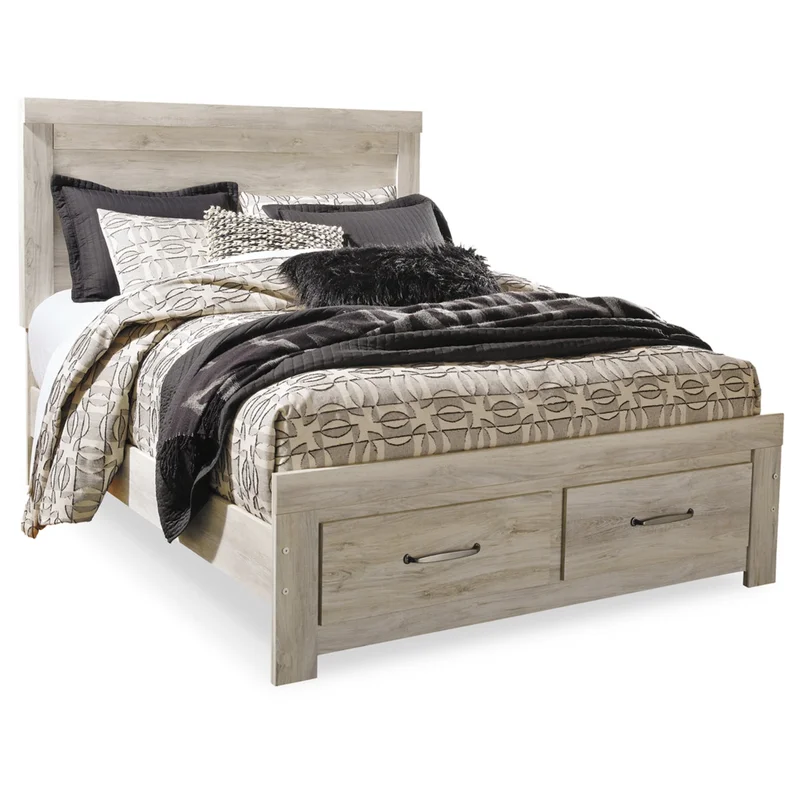 Bellaby Queen Platform Bed with 2 Storage Drawers