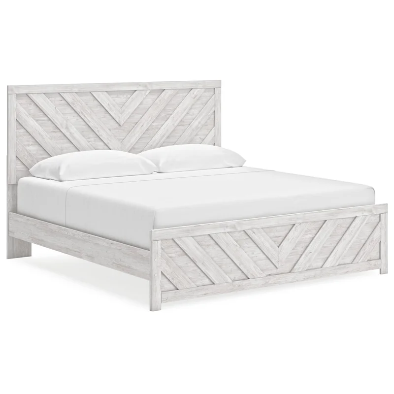 Cayboni King Panel Bed