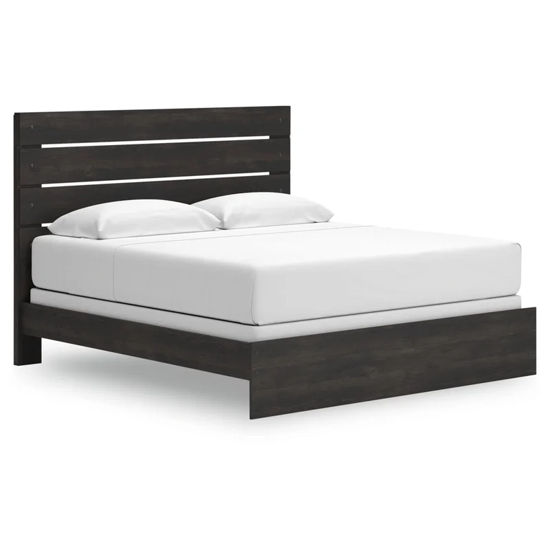 Delmorta King Panel Bed