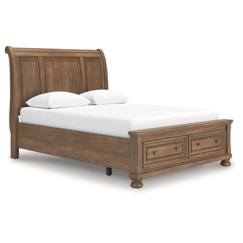 Vandenmore Queen Storage Sleigh Bed