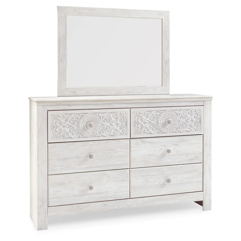 Paxberry Dresser and Mirror