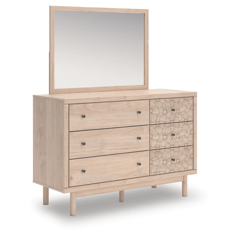 Shapella Dresser and Mirror