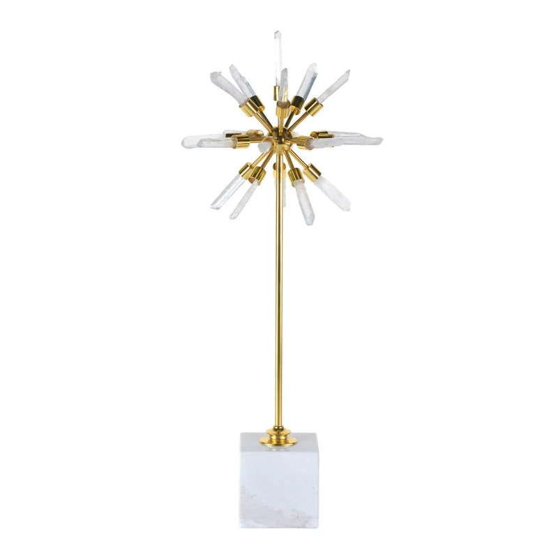 21" Darra Large Crystal Starburst Statuary