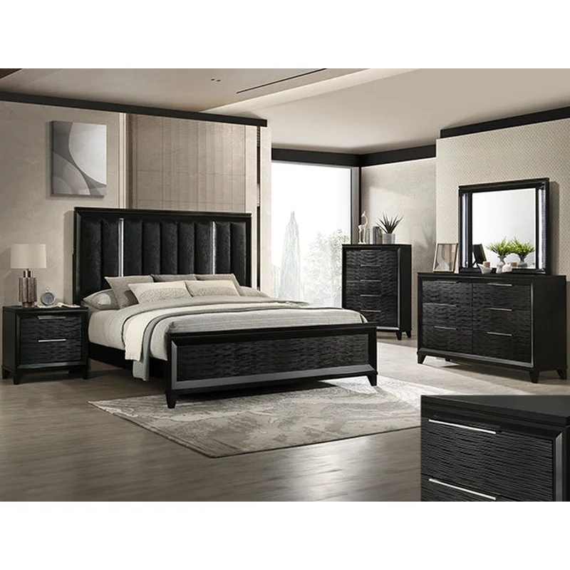 Cressida Led Dresser Mirror Black