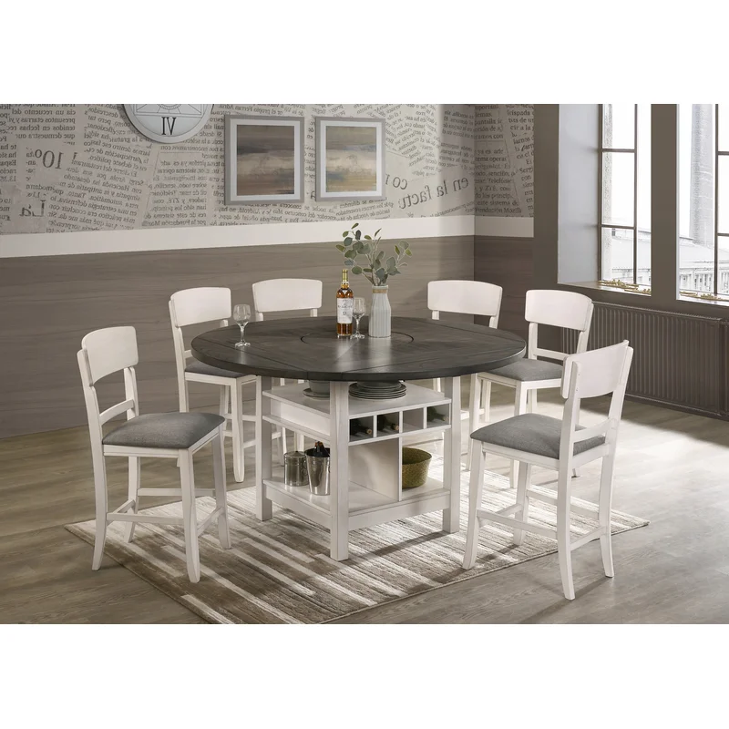 Conner Chalk Grey Ctr Ht Table