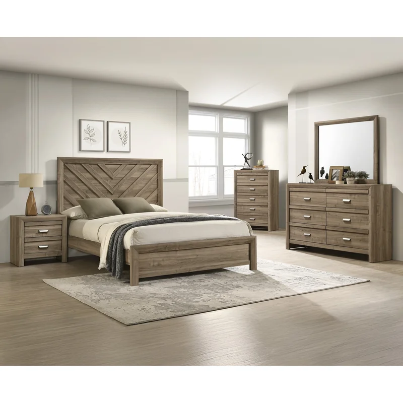 Valor Night Stand-Light Brown