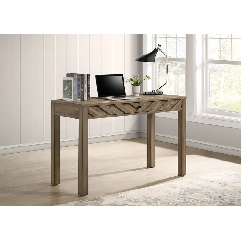Valor Writing Desk-Light Brown