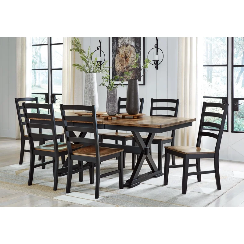 Wildenauer Dining Table and 6 Chairs