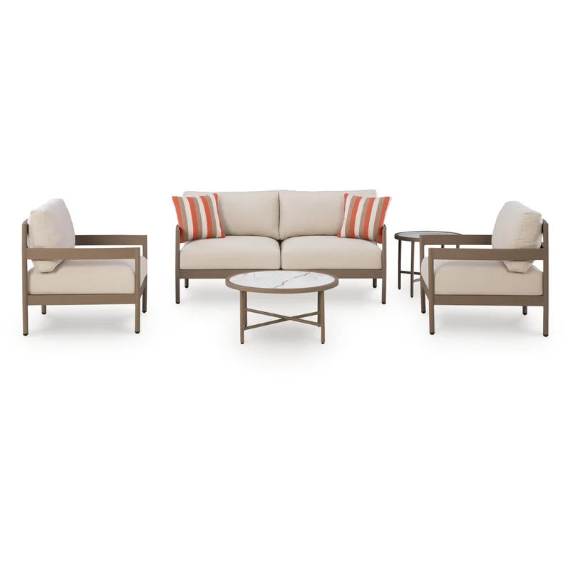 Big Creek Cove Love/Chairs/Tables Set (5/CN)