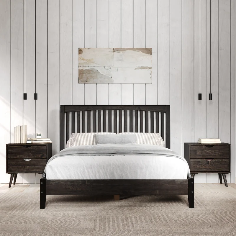 Low Bed Bedroom Set B