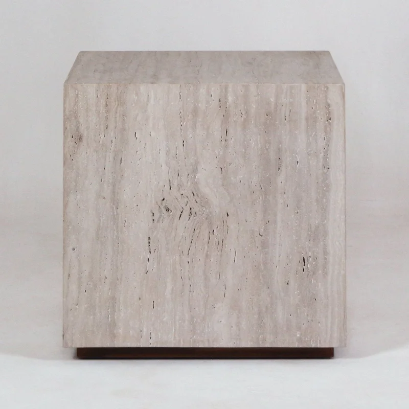 Mala Travertine Nightstand