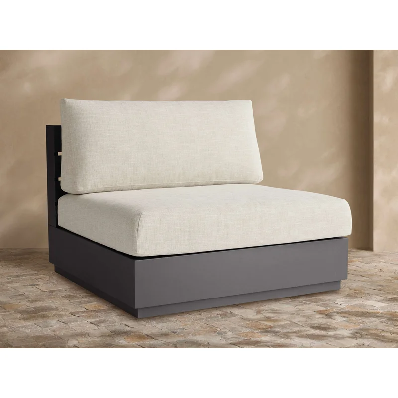Bal Harbour Outdoor Aluminum Armless Chair