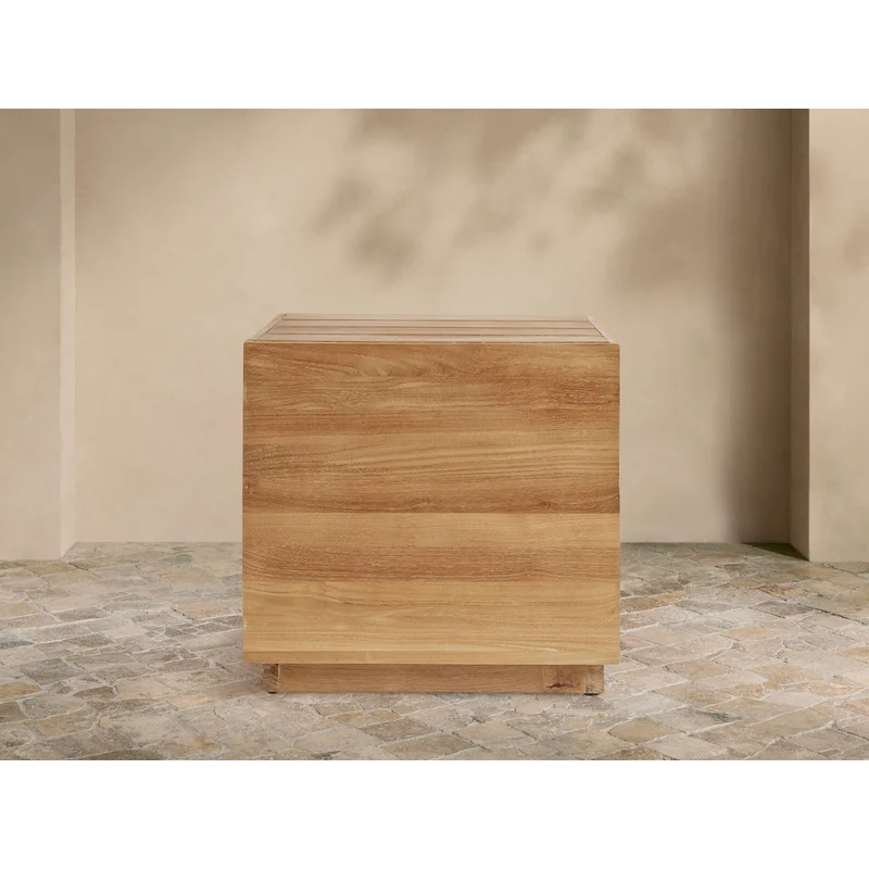 Bal Harbour Outdoor Teak End Table