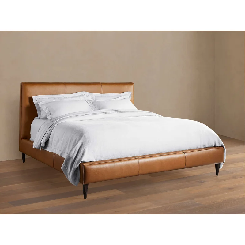 Andes Leather Bed