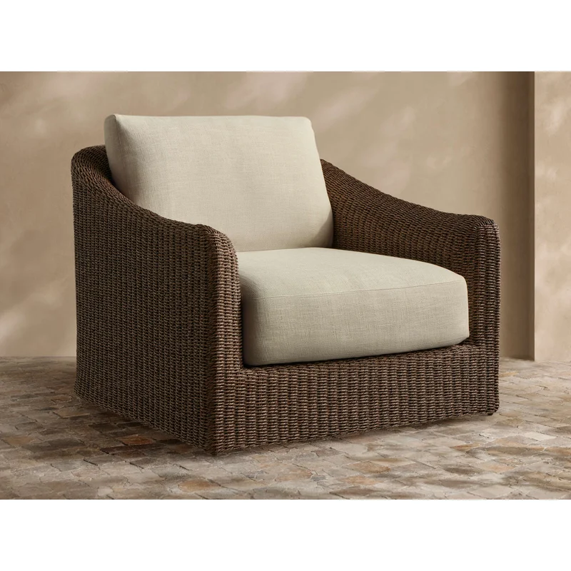 Ancona Outdoor Swivel Chair
