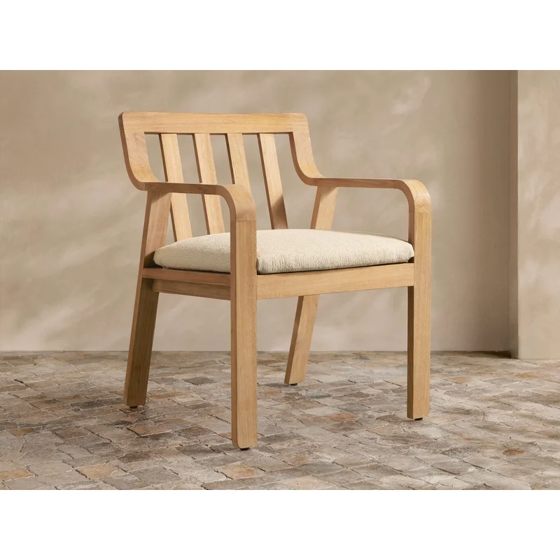 Zoe Outdoor Dining Arm Chair