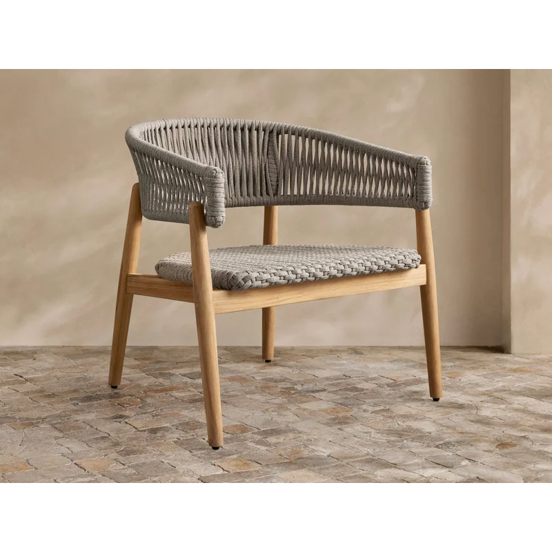Talia Outdoor Teak Lounge Chair