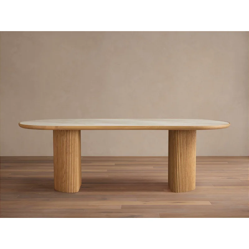 Astor Dining Table in Honey