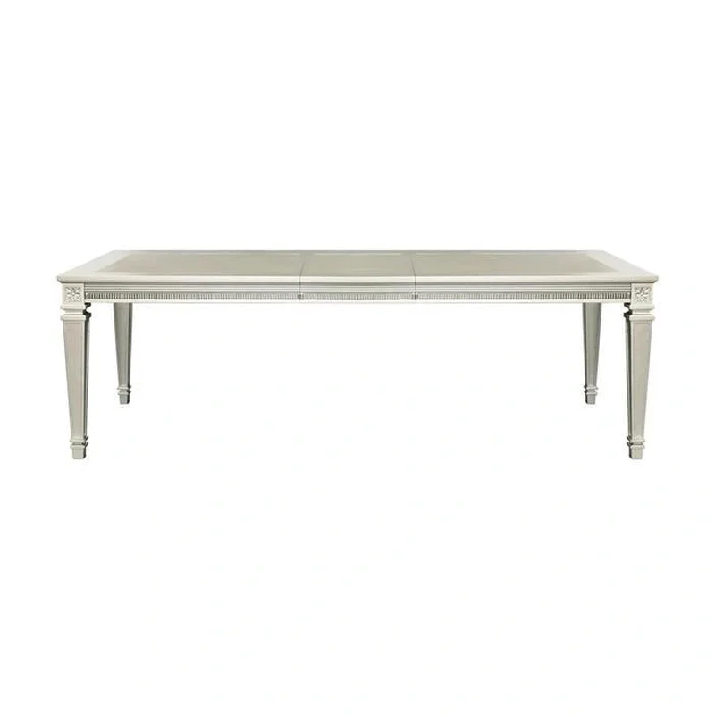 Bevelle Rectangular Dining Table in Silver 1958-96