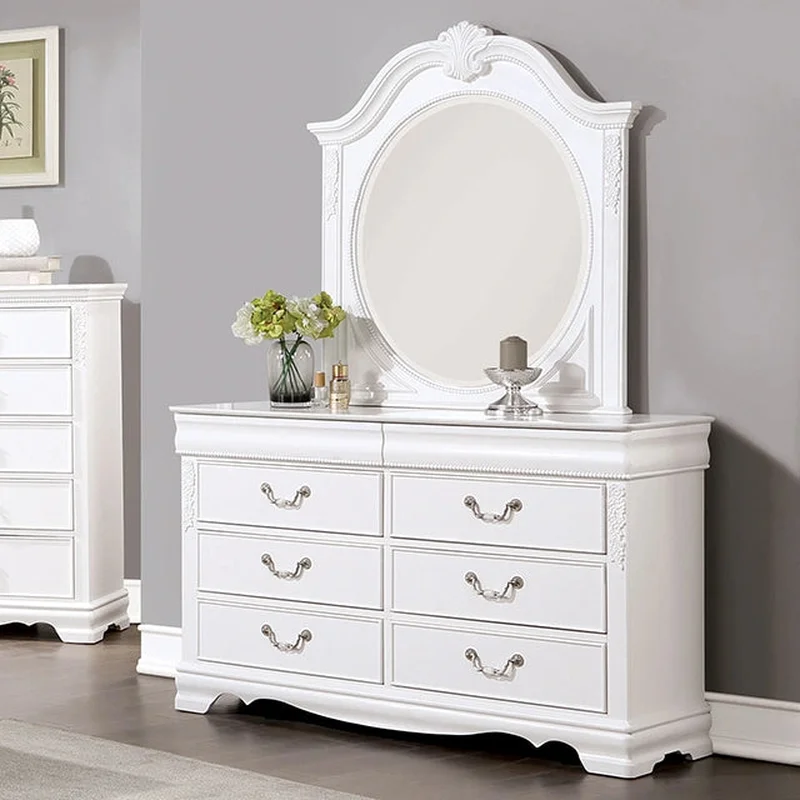 ALECIA Dresser White