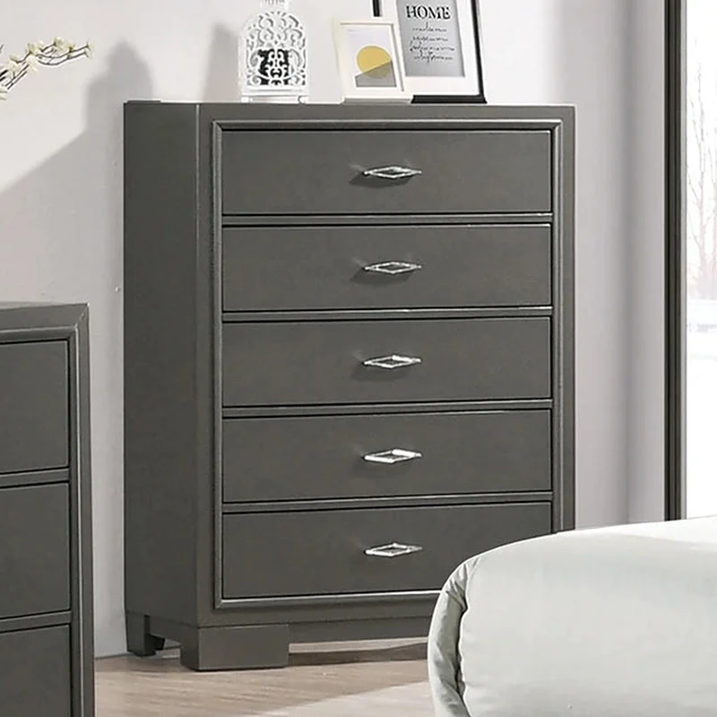 ALISON Chest Dark Walnut