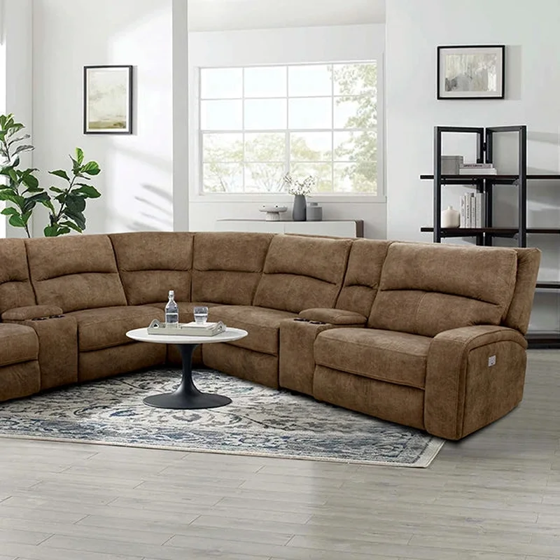 APOSTOLOS Power Sectional Brown
