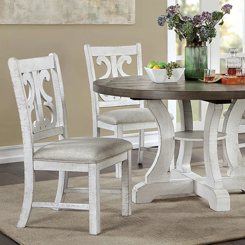 AULETTA Round Dining Table Gray