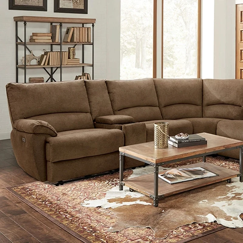 CERELIA Power Sectional Brown