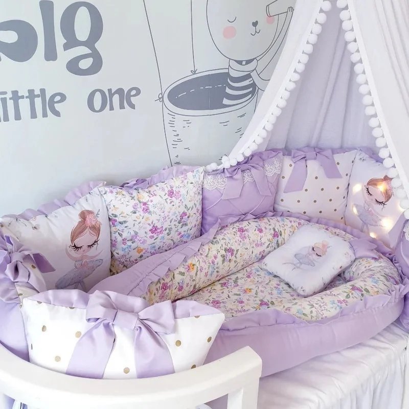 Baby nest "Lavender Bellerina"