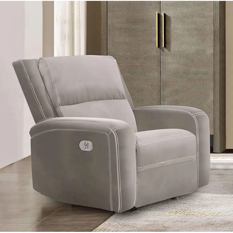 Vasilios Transitional Power Recliner - Taupe