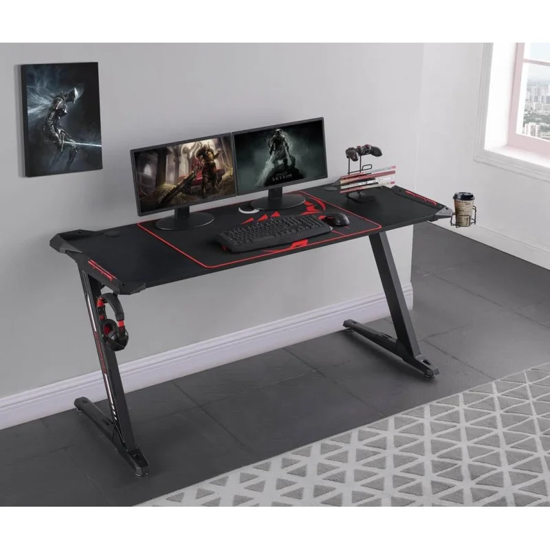 Brocton LED Gaming Desk