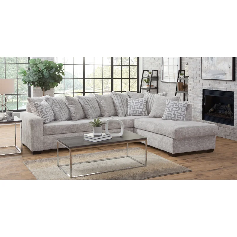 Delta 2865 Galactic Oyster Chaise Sectional