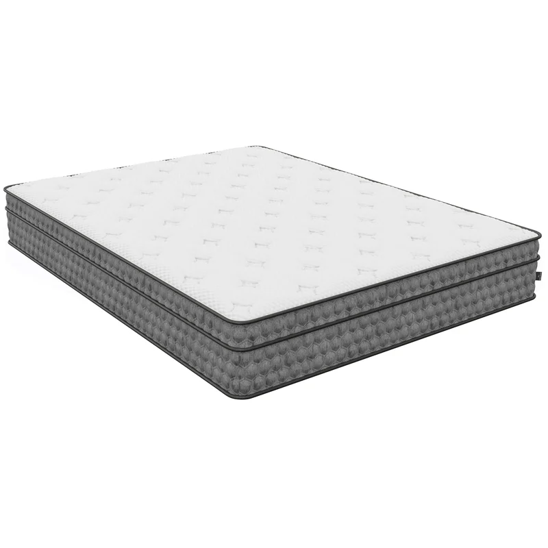 Zen Cool Gel Hybrid Euro-Top 11" Medium Feel - White
