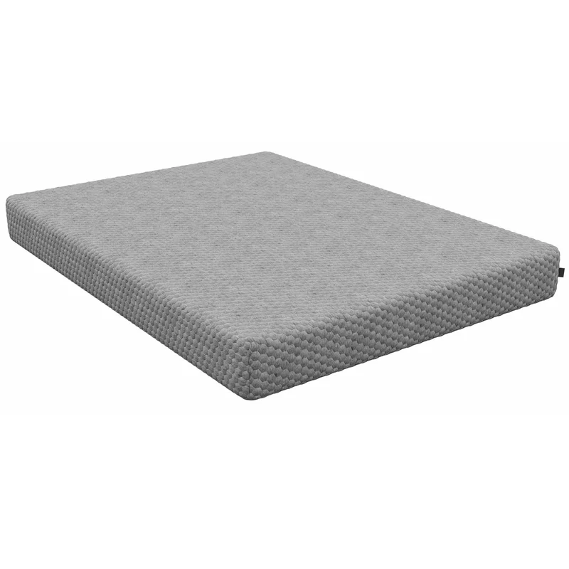 Diamond Greyson All-Foam Cool Gel Waterfall Conforming Memory Foam-Top 8' Medium Feel (queen) - Gray