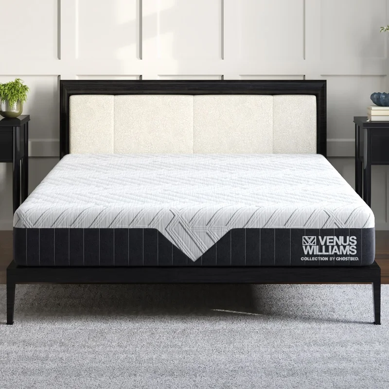 Venus Williams Collection Legend 12' Foam Mattress - Queen - White Foam - 80'l X 60'w X 12'h