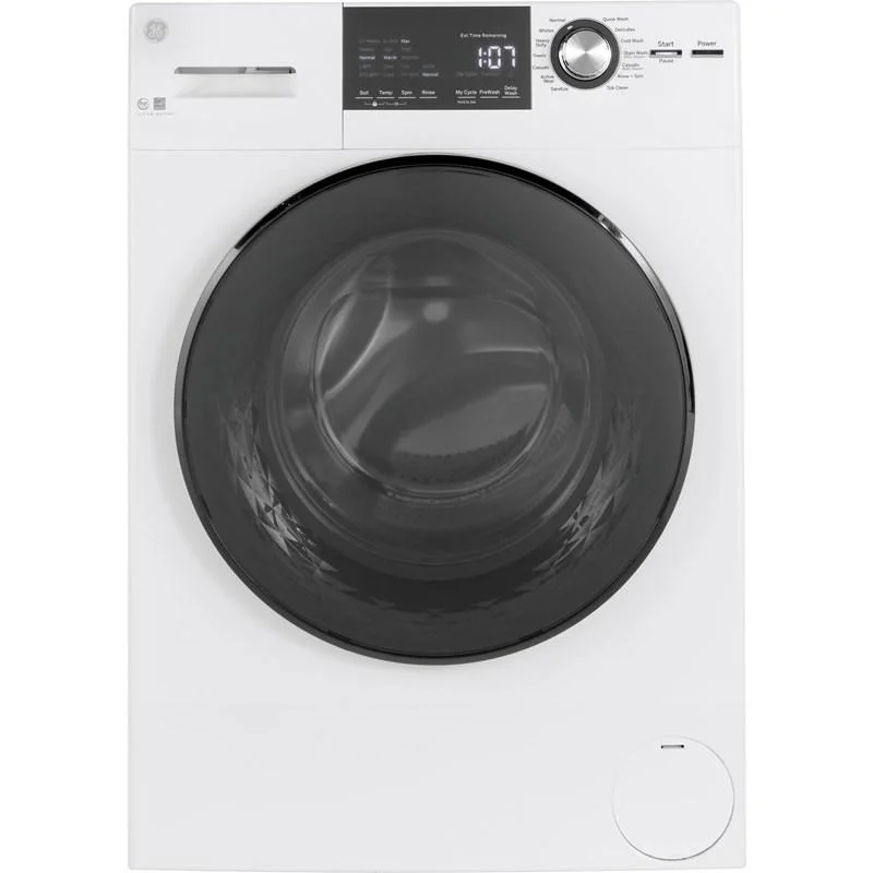 2.4 Cu. Ft. Front Loading Washer with Steam (GFW148SSMWW)