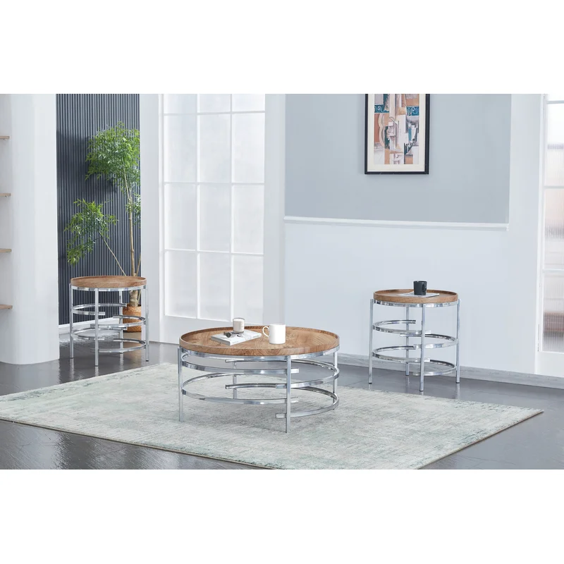 Zevon Contemporary Coffee Table