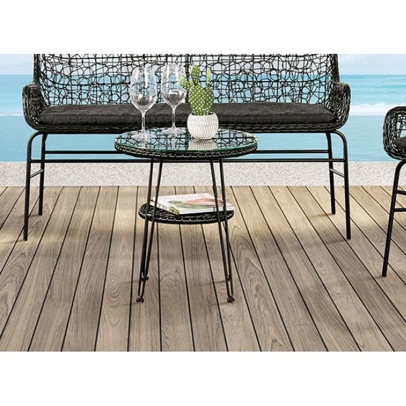 Zalika Black Outdoor Table
