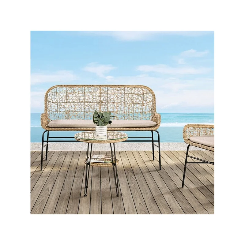 Zalika Natural Outdoor Bench