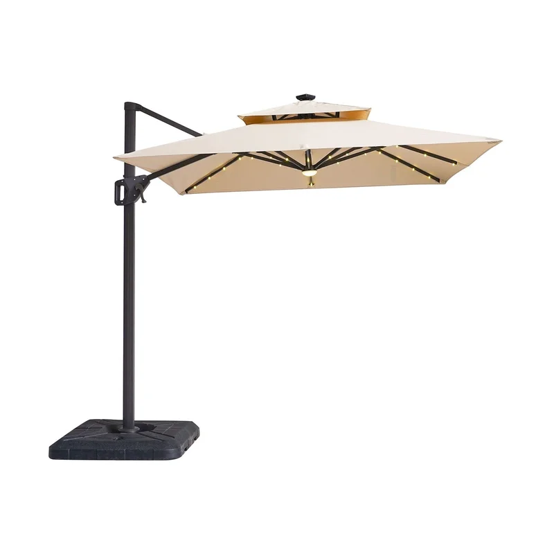 Xico Beige Square Umbrella