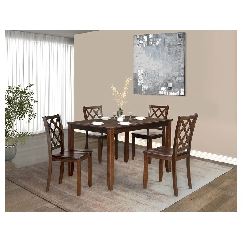 Yamhill Dark Cherry 5 Pc. Dining Room Set